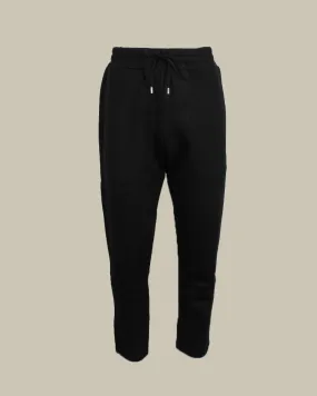 Black Jersey Joggers