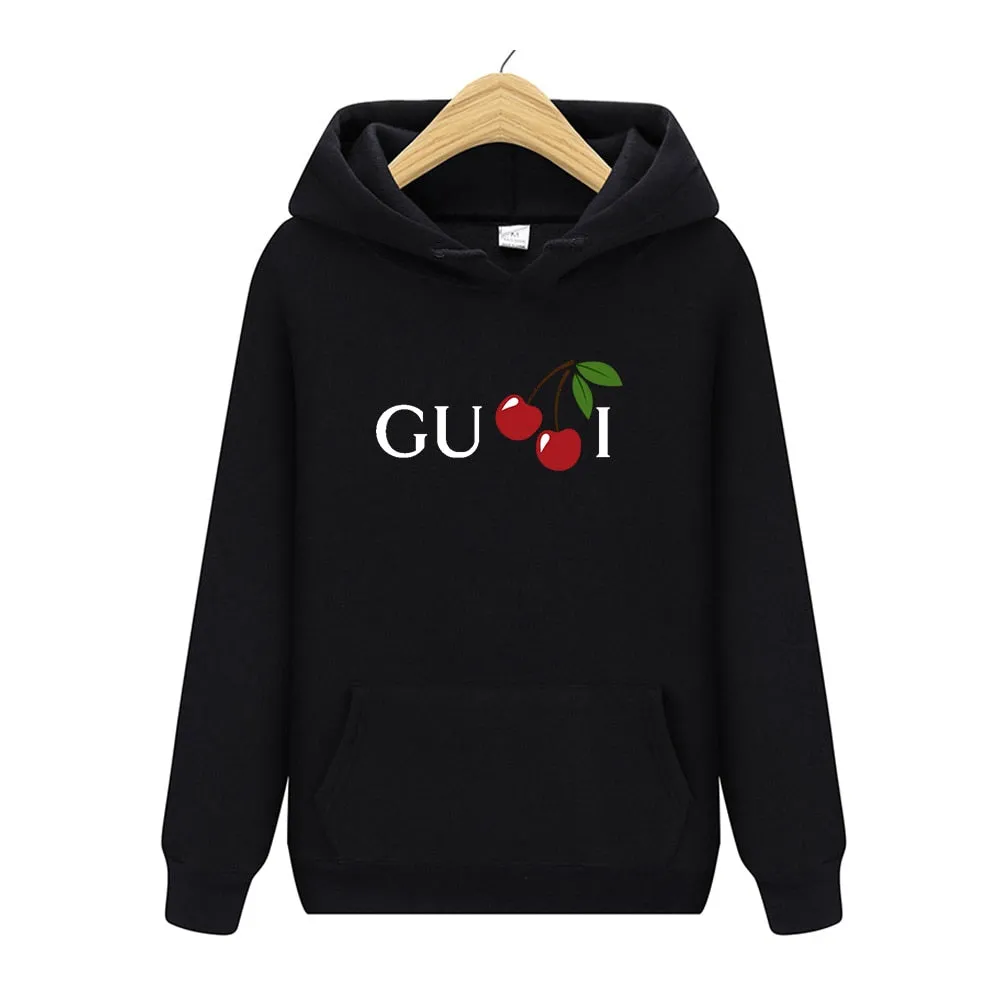 Cherry Hooded Sweatshirt