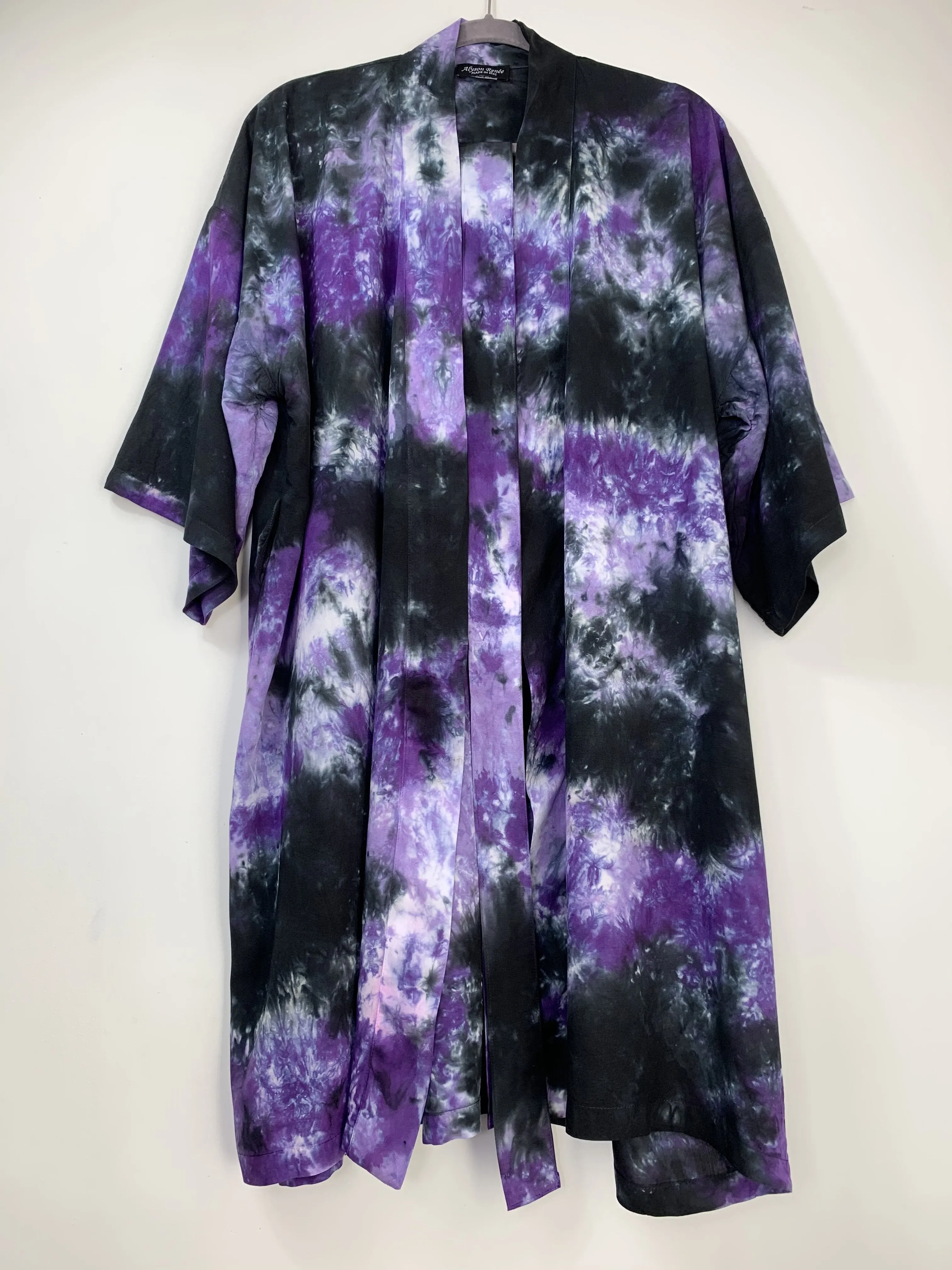 Kimono robe (storm clouds)