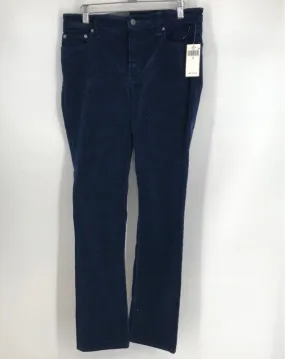 NWT Lauren Ralph Lauren Women's Blue Mid-Rise Straight Leg Chino Pants - Size 8