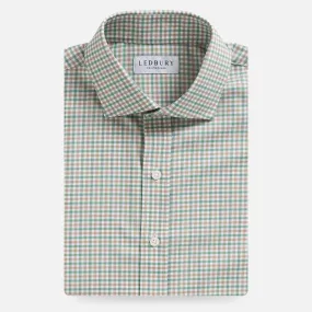 The Green Journey Flex Performance Tattersall Custom Shirt